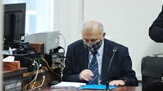 Obalovaný bývalý písluník StB Milan Kopinec u Obvodního soudu pro Prahu 1...