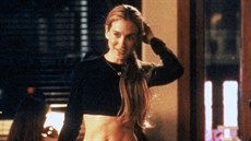 Ve zkráceném topu se Sarah Jessica Parkerová alias Carrie ukázala divákm pi...
