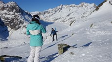 Skiareál Aletsch Arena je atraktivní nejen svými sjezdovkami, ale i výhledy na...