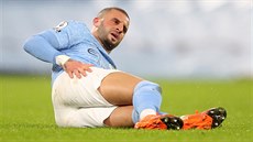 Kyle Walker z Manchester City se zranil.