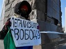 V Rusku lidé opt protestují za proputní opoziního pedáka Alexeje...