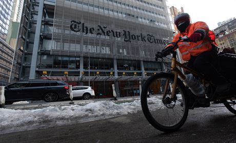 Toto newyorské sídlo významného deníku The New York Times musel Donald McNeil...