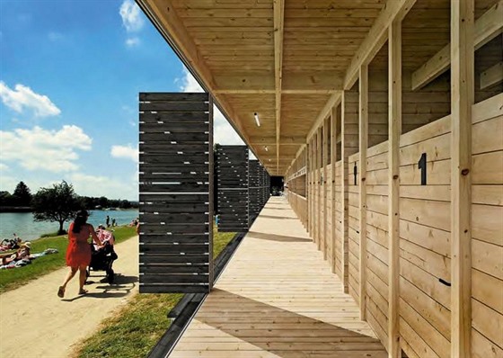 Převážně dřevěné moduly budou velké 6 x 6 metrů.