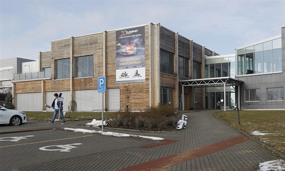 ATXcentrum v Jihlavě, jehož přízemí začíná sloužit jako velkokapacitní očkovací centrum.