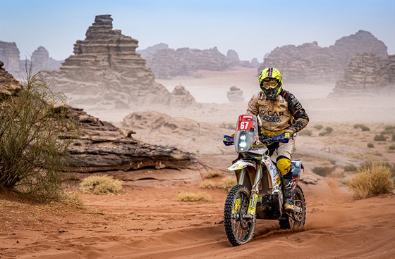 Rudolf Lhotský na Rallye Dakar