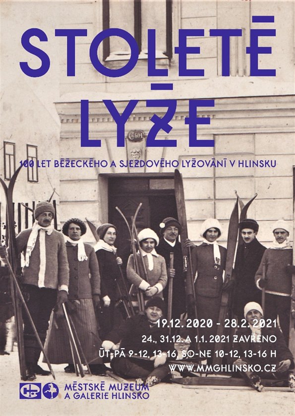 Plakát k výstav Stoleté lye.