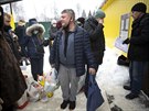 Detenní zaízení v obci Sacharovo, kam ruské úady peváejí lidi zadrené po...