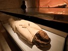 Mumie princezny Maatkare v nov oteveném muzeu v arm a-ajchu.