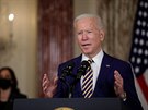 Americký prezident Joe Biden pednesl projev o zahraniní politice. (4. února...