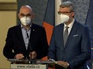 Ministr zdravotnictví Jan Blatný o vývoji epidemie ve srovnání s Rakouskem.
