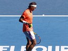 Rafael Nadal bhem 1. kola Australian Open