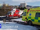 Letecká záchranná sluba Armády R v Líních u Plzn má pro pevozy pacient s...