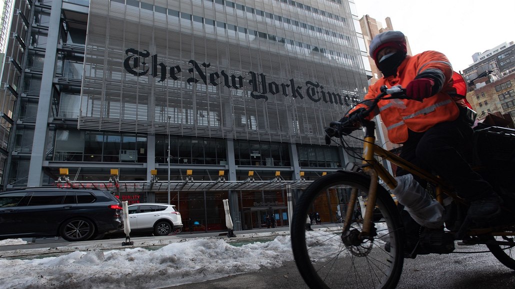 Toto newyorské sídlo významného deníku The New York Times musel Donald McNeil...