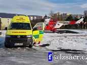 Letecká záchranná slu�ba Armády �R v Líních u Plzn� má pro p�evozy pacient� s...