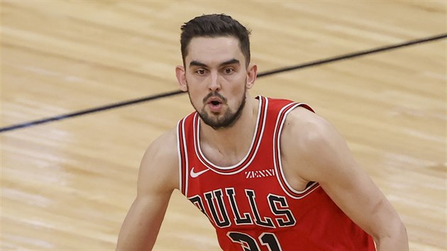 Tomáš Satoranský v dresu Chicago Bulls.