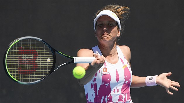 Barbora Strýcová na Australian Open vypadla v prvním kole.