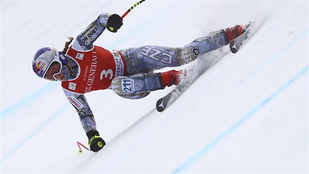 Ester Ledeck m do cle super-G v Garmisch-Partenkirchenu.