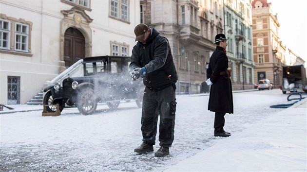Centrum západočeské metropole si vybrali tvůrci
pro natáčení seriálu Zločiny Velké Prahy.