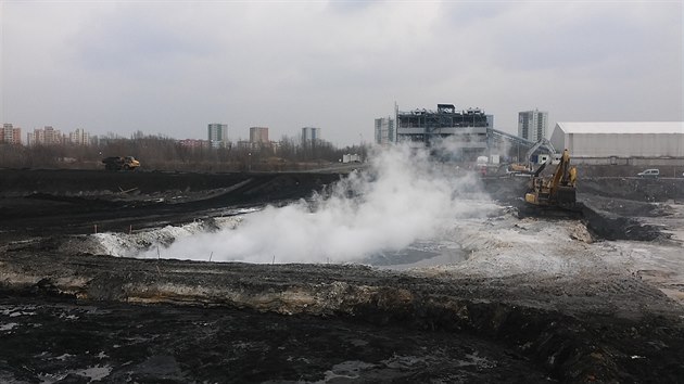 Odtovn nadbilannch kal v arelu Laguny Ostramo