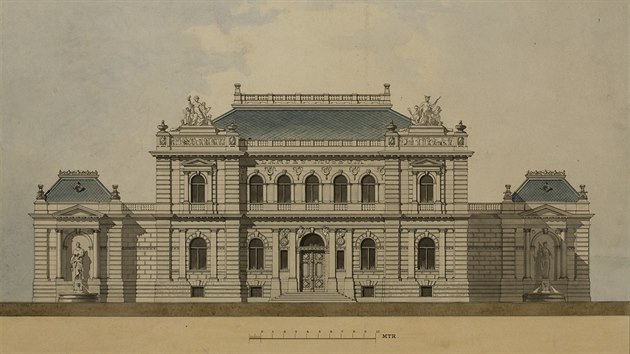Projekt vídeňských architektů Josefa a Antona Drexlerových nazvaný Helios vyhrál v roce 1891 architektonickou soutěž na výstavbu objektu opavského uměleckoprůmyslového muzea.