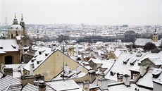 Zasněžená Praha (8. února 2021)