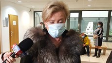 Státní zástupkyn Petra Tittková ped zahájením soudu kvli její havárii v...
