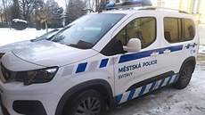 Mstská policie Svitavy.