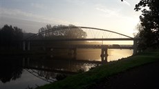 Most kapitána Bartoše v Pardubicích.