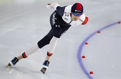 Martina Sáblíková na mistrovství svta v Heerenveenu