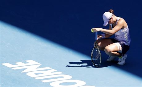 Ashleigh Bartyová ve tvrtfinále Australian Open.