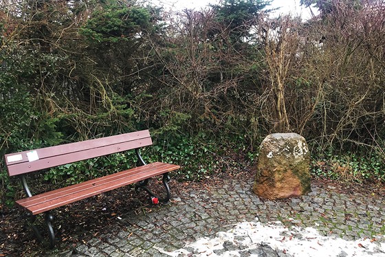 The Zbuzan menhir is about 80 centimeters high.