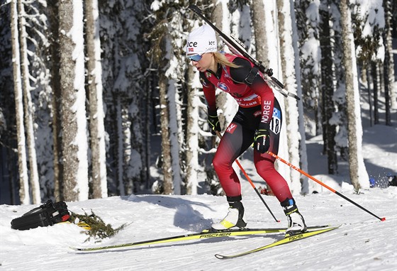 AMPIONKA: Tiril Eckhoffová, zlatá ena z Pokljuky