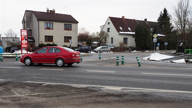 Na kiovatce v táborské ásti Mice se stalo podle mapy nehod Centra...