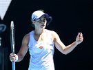 Domácí nadje Ashleigh Bartyová se diví ve tvrtfinále Australian Open.