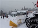 Testování na pátení Rolbu skijöring