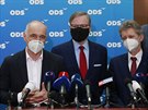 Pedseda Senátu za ODS Milo Vystril oznámil, e senátoi dají ústavní...