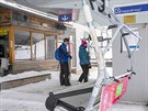 Ski resort Doln Morava rozjel ve tvrtek i pes platn vldn nazen...