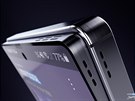 Samsung si patentoval smartphone s výklopnou horní tetinou displeje.