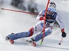 Michelle Gisinová ve slalomové ásti kombinace na mistrovství svta v Cortin...