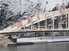 Doprava na mostu Edvarda Benee v st nad Labem je od roku 2018 omezena.