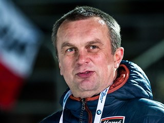 První muž českého biatlonu Jiří Hamza v Novém Městě