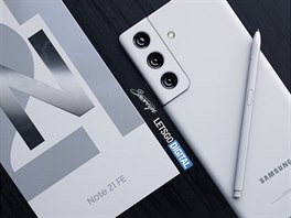 Designový koncept Samsung Galaxy Note 21 FE