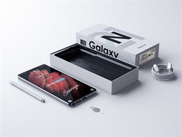 Designový koncept Samsung Galaxy Note 21 FE