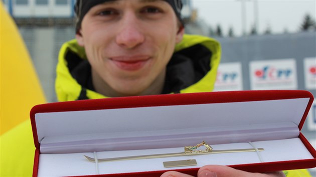 Zlatá lyžička už není putovní cenou jako v době vzniku. V roce 2013 ji získal liberecký Jakub Gräf (na snímku). Od loňského roku prestižní cenu konečně dostávají i ženy.