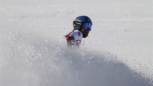 Marco Schwarz po obm slalomu na MS v Cortin d'Ampezzo.