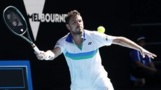 �výcar Stan Wawrinka ve druhém kole Australian Open