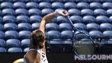 Karolína Plíková v utkání tetího kola Australian Open