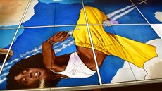 I tato tane�nice je nyní k vid�ní v hale známého newyorského nádra�í.