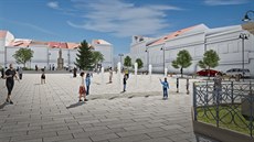 Nová podoba náměstí by měla centrum Valašského Meziříčí esteticky vylepšit....