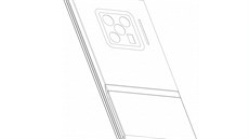 Patent skládacího smartphonu znaky Vivo